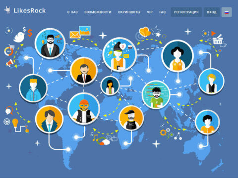 LikesRock — Заработок в социальных сетях